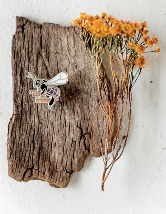 Stingless Bee Enamel Pin
