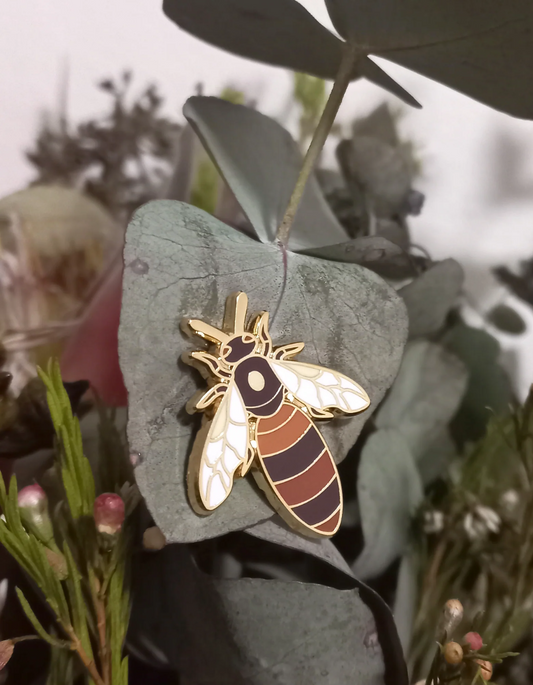 Queen Bee Enamel Pin