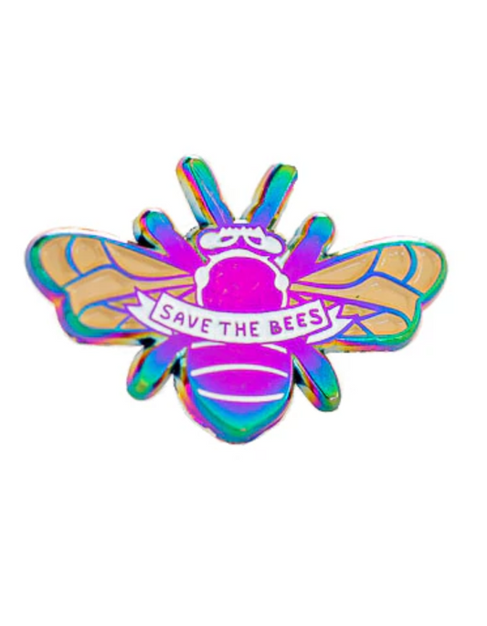Metallic Carpenter Bee Enamel Pin