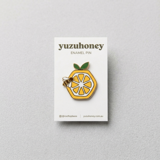Yuzu Honey Enamel Pin